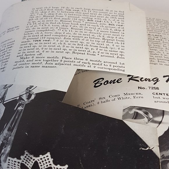 Vintage 1940s CANADIAN SPOOL COTTON COMPANY Ideas for Home Decoration Book 396 - Picture 7 of 16